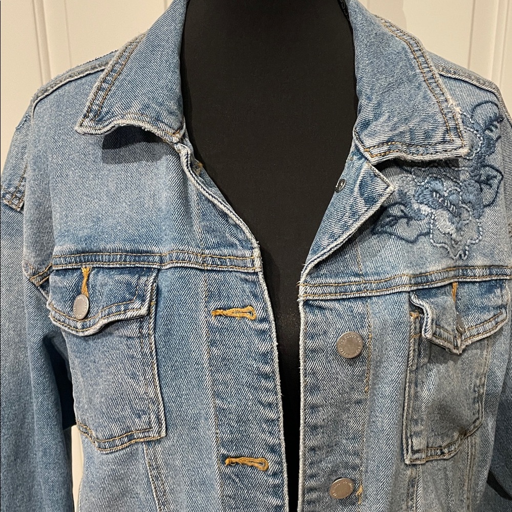 Universal Thread Light Blue Denim Jacket (E) - image 2